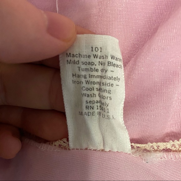Vintage Movie Star Inc pink baby doll lingerie - Picture 8 of 8